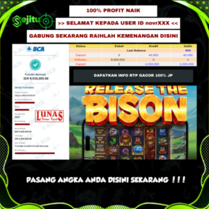 PEMENANG JACKPOT SEJITU GAME PRAGMATIC PLAY