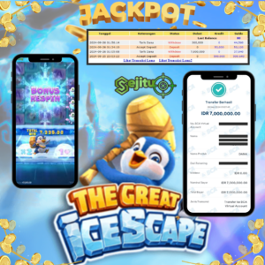 PEMENANG JACKPOT SEJITU GAME THE GREAT ICESCAPE PG SOFT