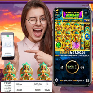 PEMENANG JACKPOT SEJITU GAMES AZTEC GEMS PRAGMATIC PLAY