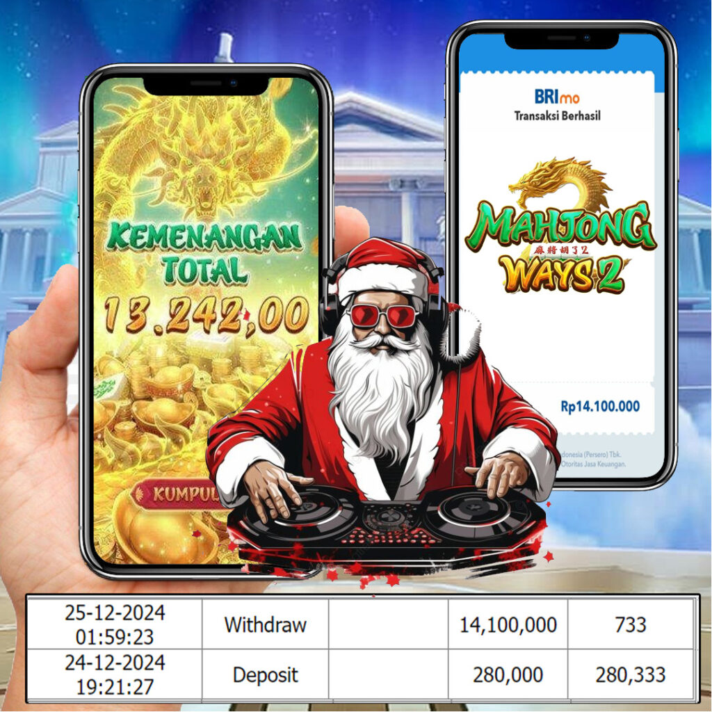 PEMENANG JACKPOT SEJITU GAMES MAHYONG WAYS 2 PG SOFT