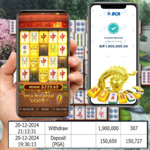 PEMENANG JACKPOT SEJITU GAMES MAHYONG WAYS PG SOFT