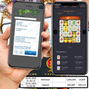 PEMENANG JACKPOT SEJITU GAMES MAHYONG WAYS PG SOFT