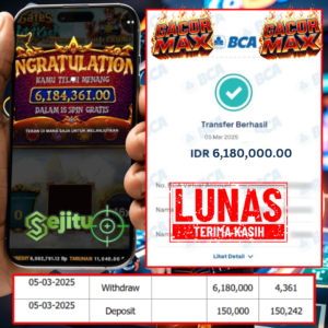 PEMENANG JACKPOT SEJITU GATES OF GATOT KACA PRAGMATIC PLAY