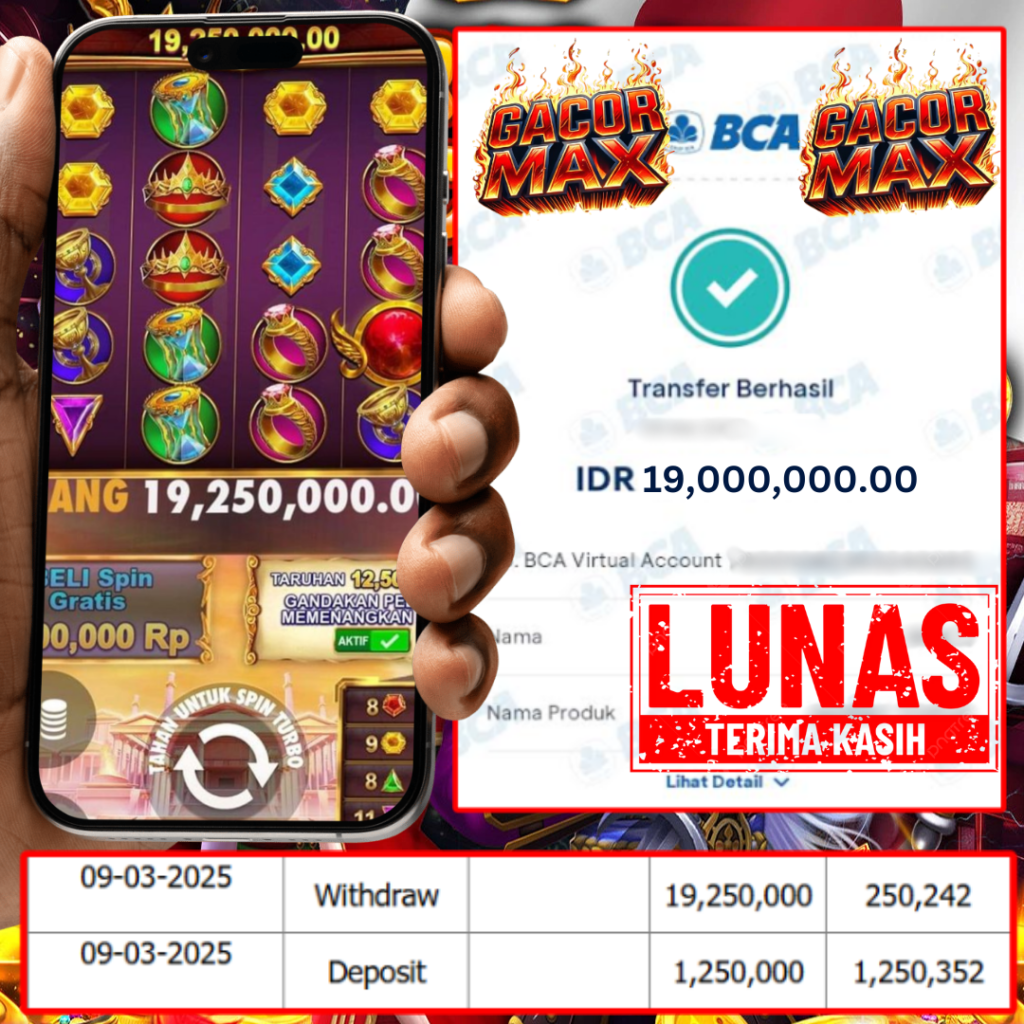 PEMENANG JACKPOT SEJITU GATES OF OLYMPUS 1000 PRAGMATIC PLAY